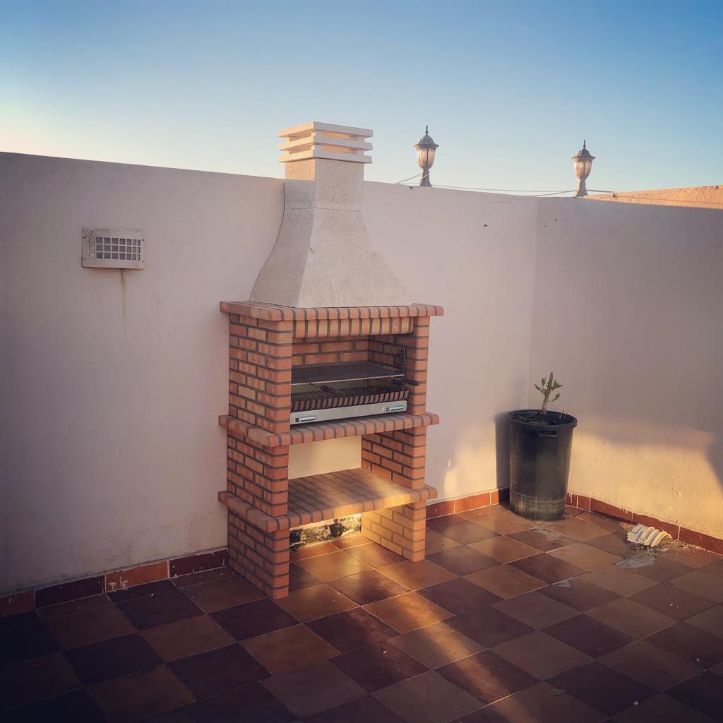 Traditional Masonry Brick Barbecue