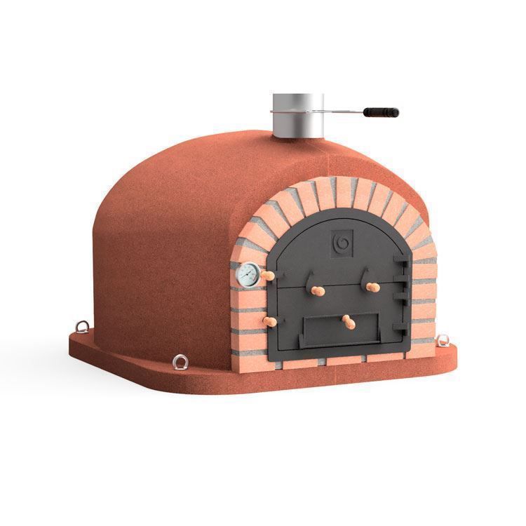 Gold Clay Red Wood & Gas Fired Oven